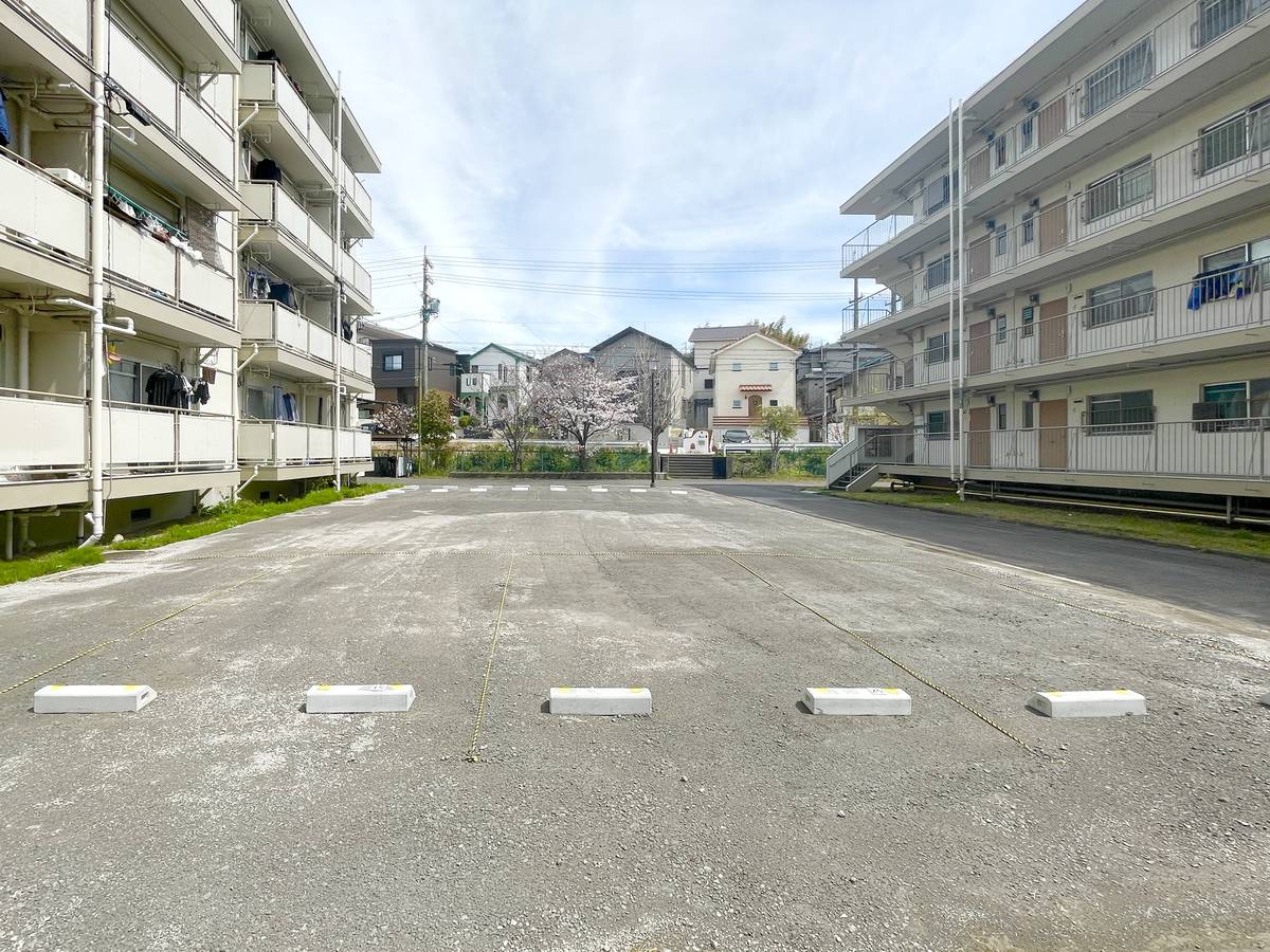 Parking lot of Village House Yashiroyama in Obu-shi