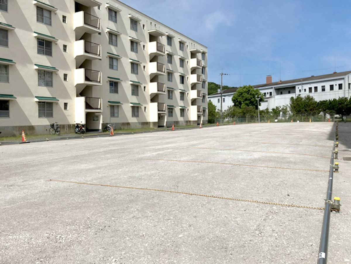 Parking lot of Village House Sasayama in Sasayama-shi