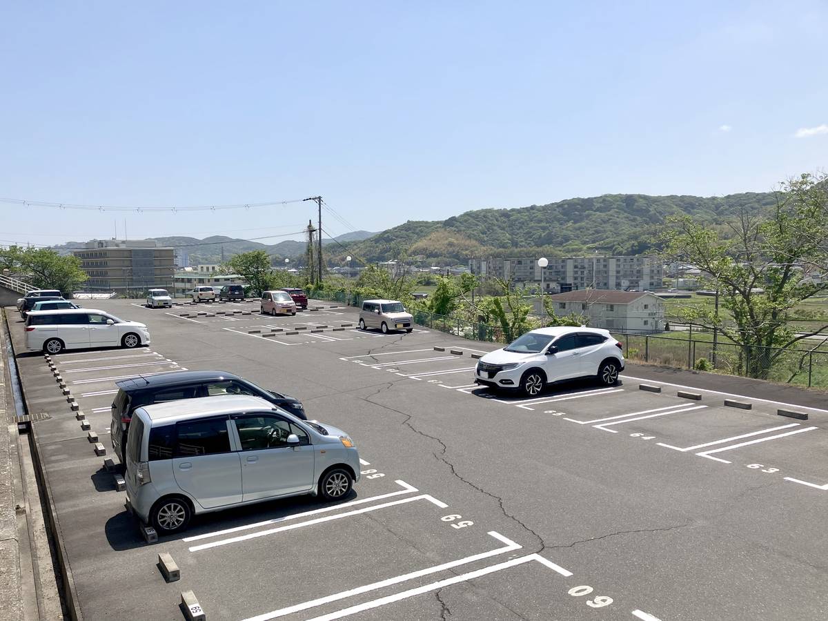 Parking lot of Village House Sumoto in Sumoto-shi