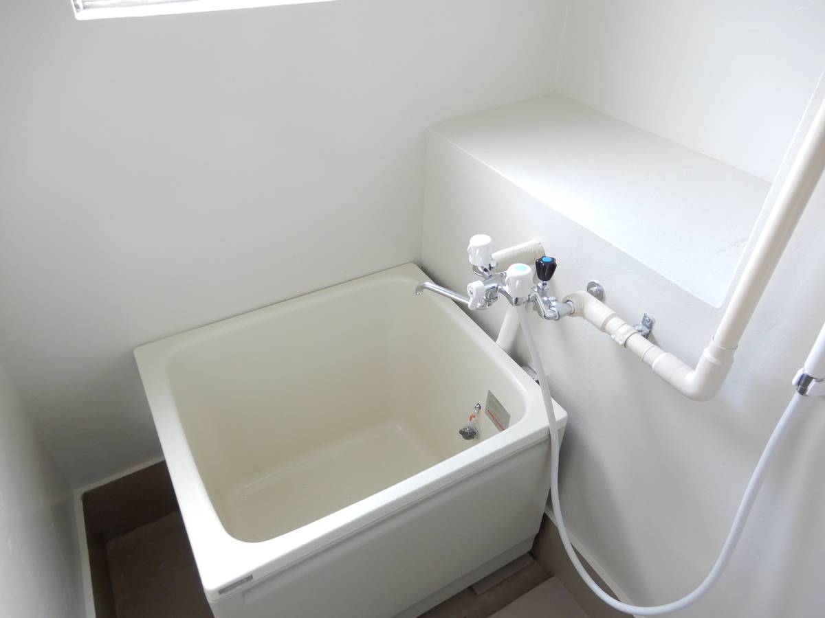 Bathroom in Village House Shiraiwa in Tono-shi