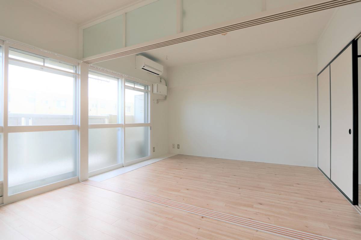 Living Room in Village House Shiraiwa in Tono-shi