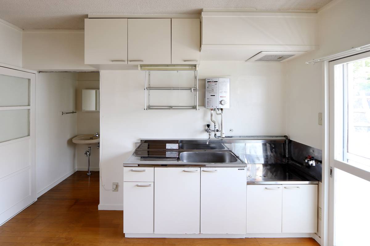 Kitchen in Village House Iwadeyama in Osaki-shi