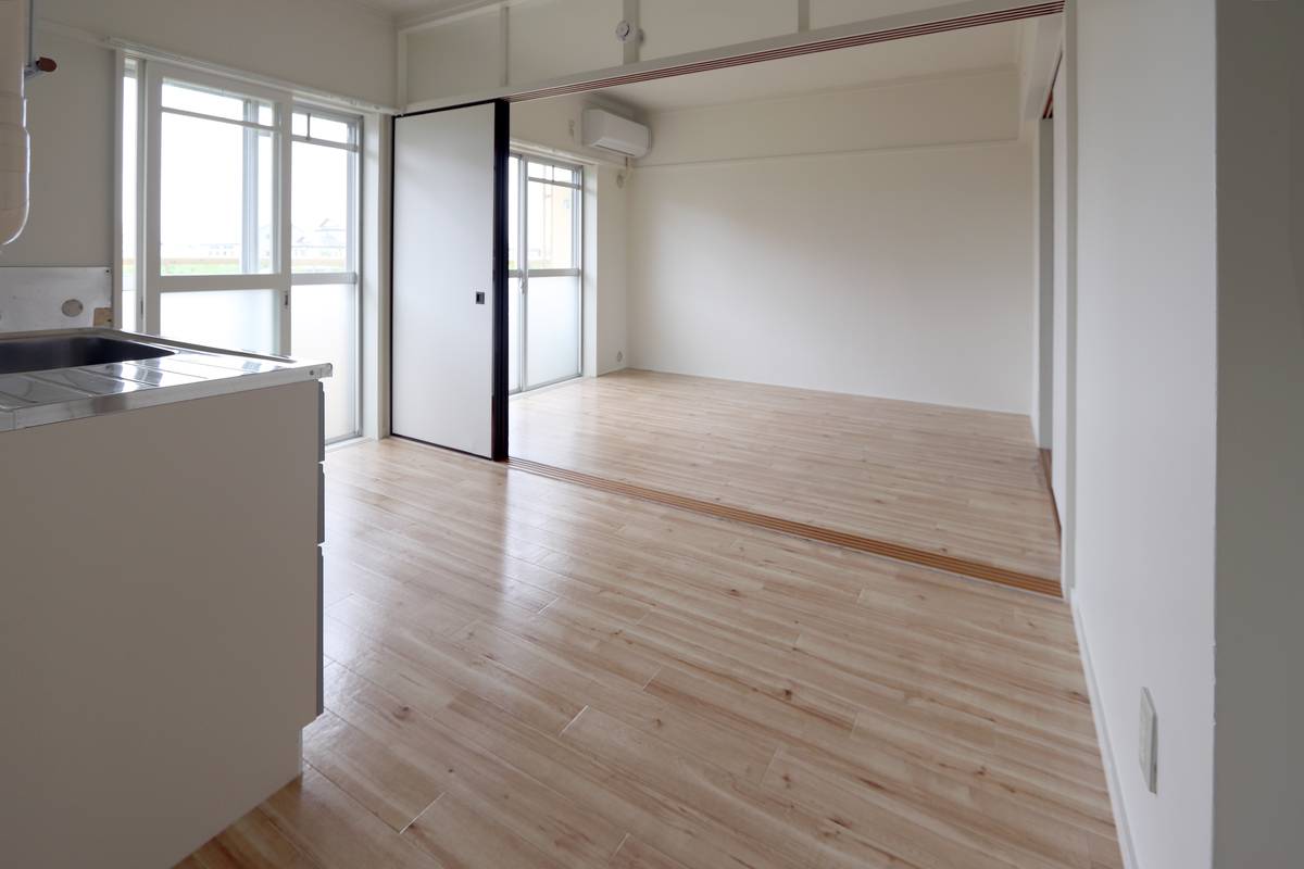 Living Room in Village House Oomagari in Daisen-shi