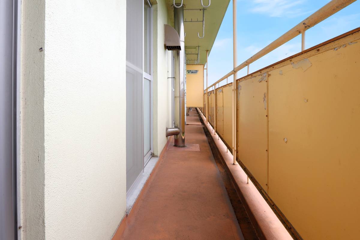 Balcony in Village House Oomagari in Daisen-shi