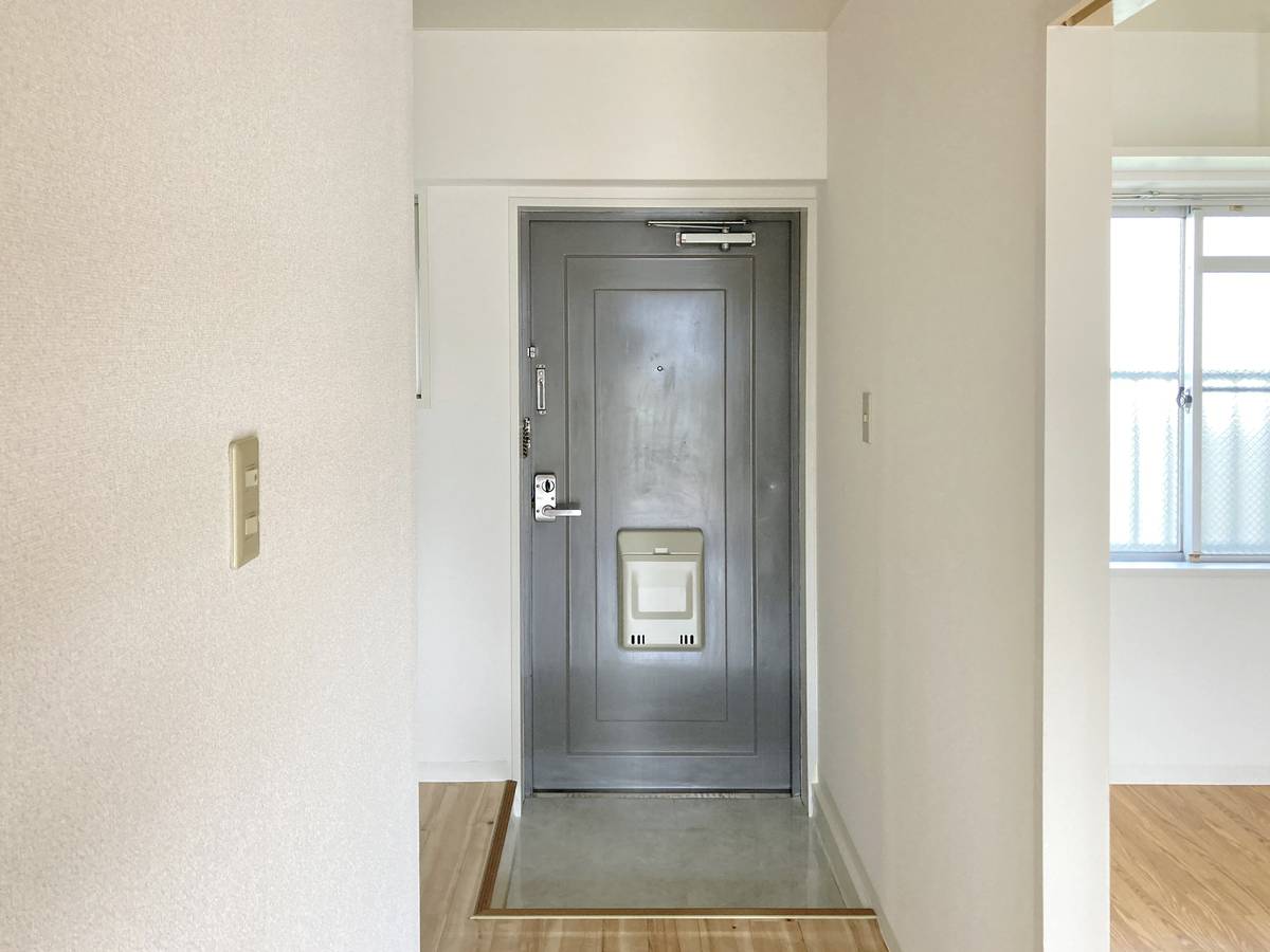 Entrada do apartamento de Village House Ishibashi em Shimotsuke-shi