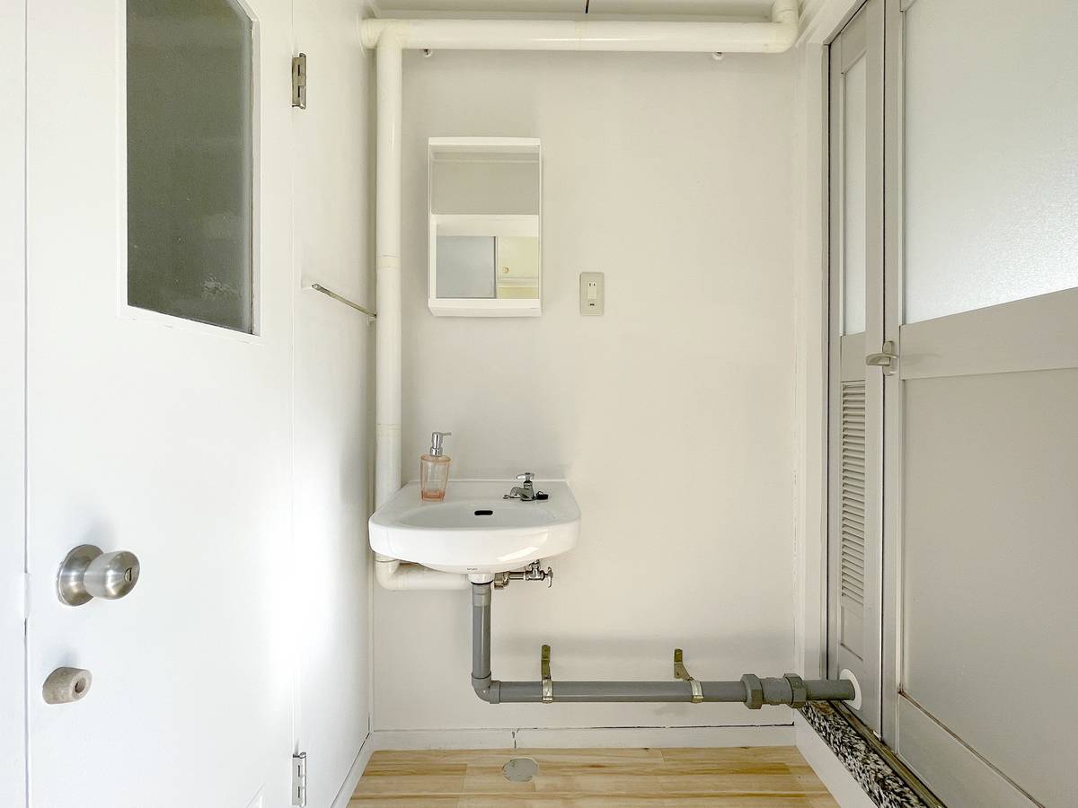 Lavabo de Village House Iwase em Sakuragawa-shi