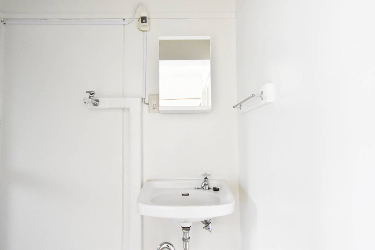 Powder Room in Village House Toyooka in Suzaka-shi