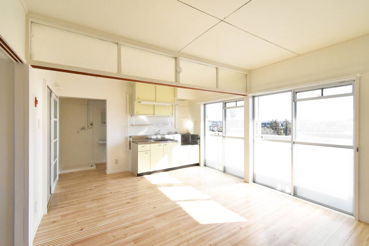 Living Room in Village House Ishioka in Ishioka-shi