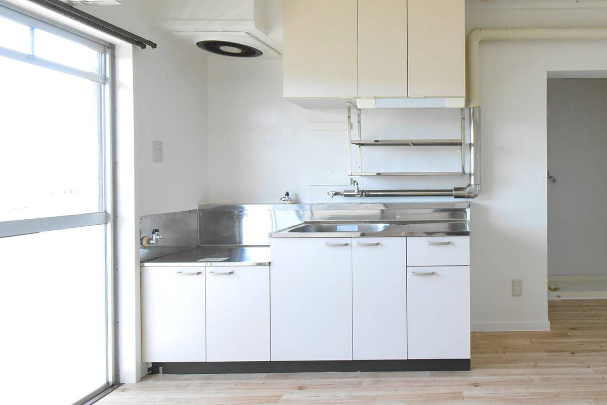 Kitchen in Village House Oohira in Tochigi-shi