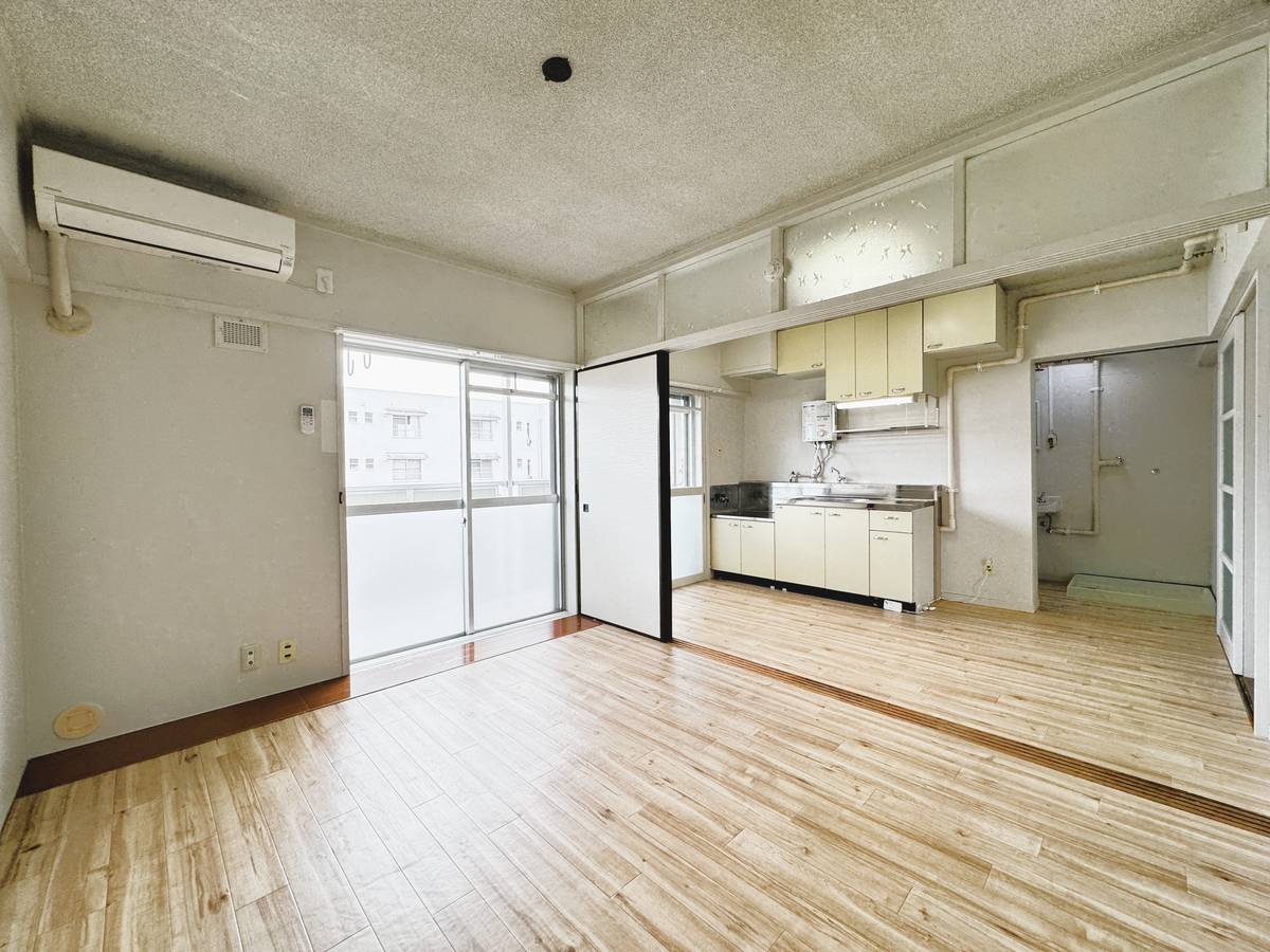 Living Room in Village House Komagane in Komagane-shi