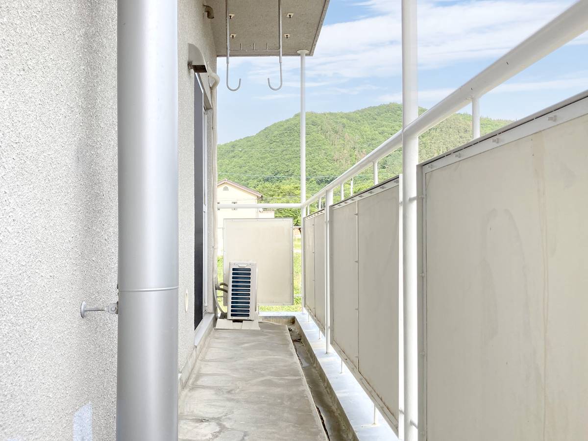 Balcony in Village House Maruko in Ueda-shi