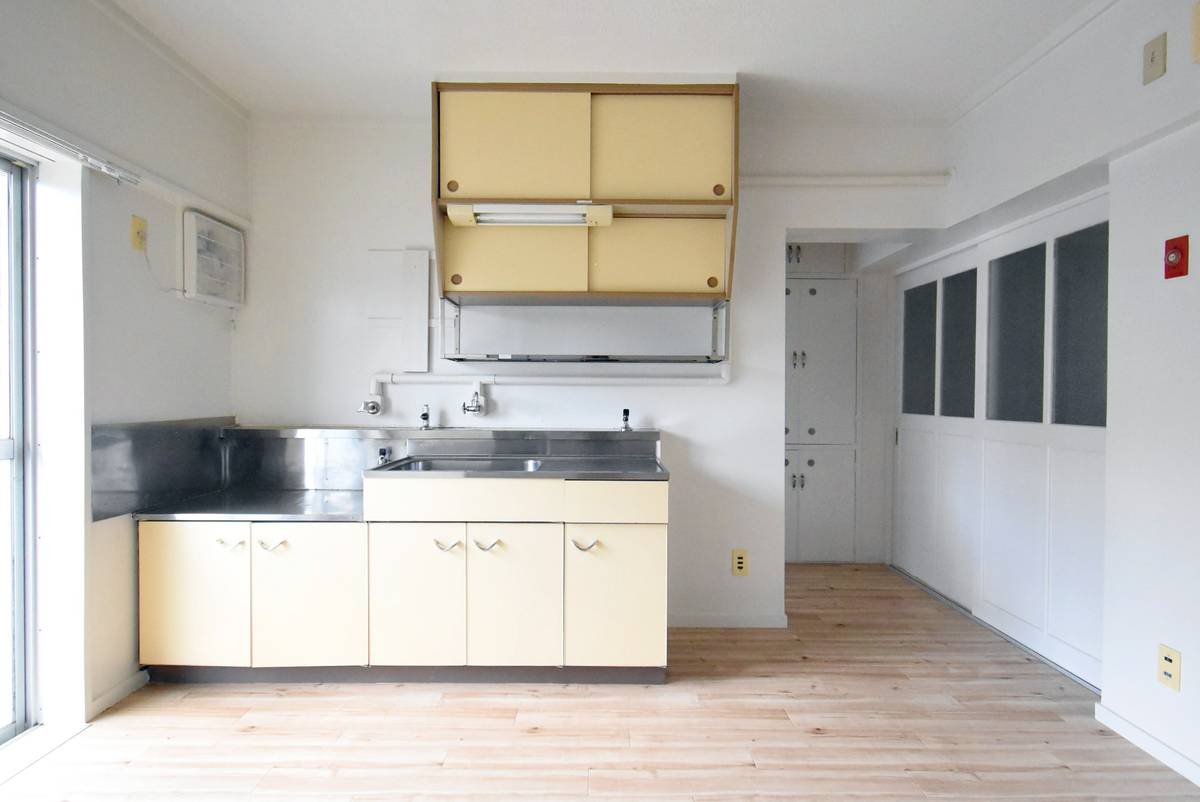 Kitchen in Village House Maruko in Ueda-shi