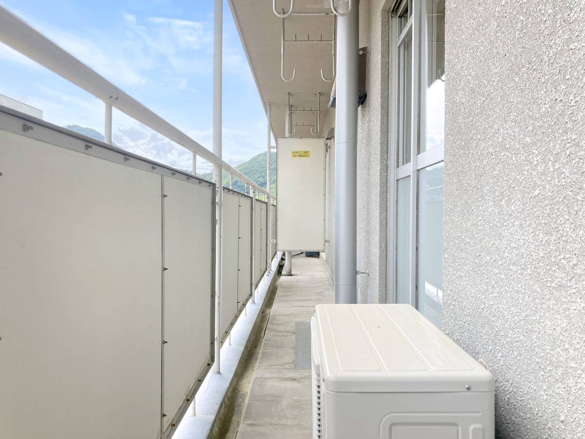 Balcony in Village House Maruko in Ueda-shi