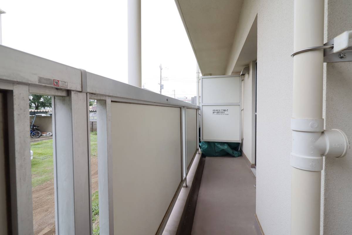 Balcony in Village House Toukoudai in Tsukuba-shi