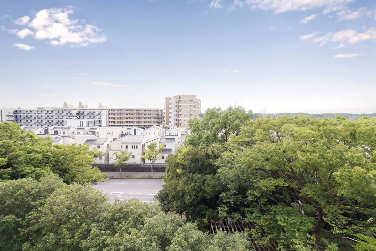 View from Village House Narita Azuma Tower in Narita-shi