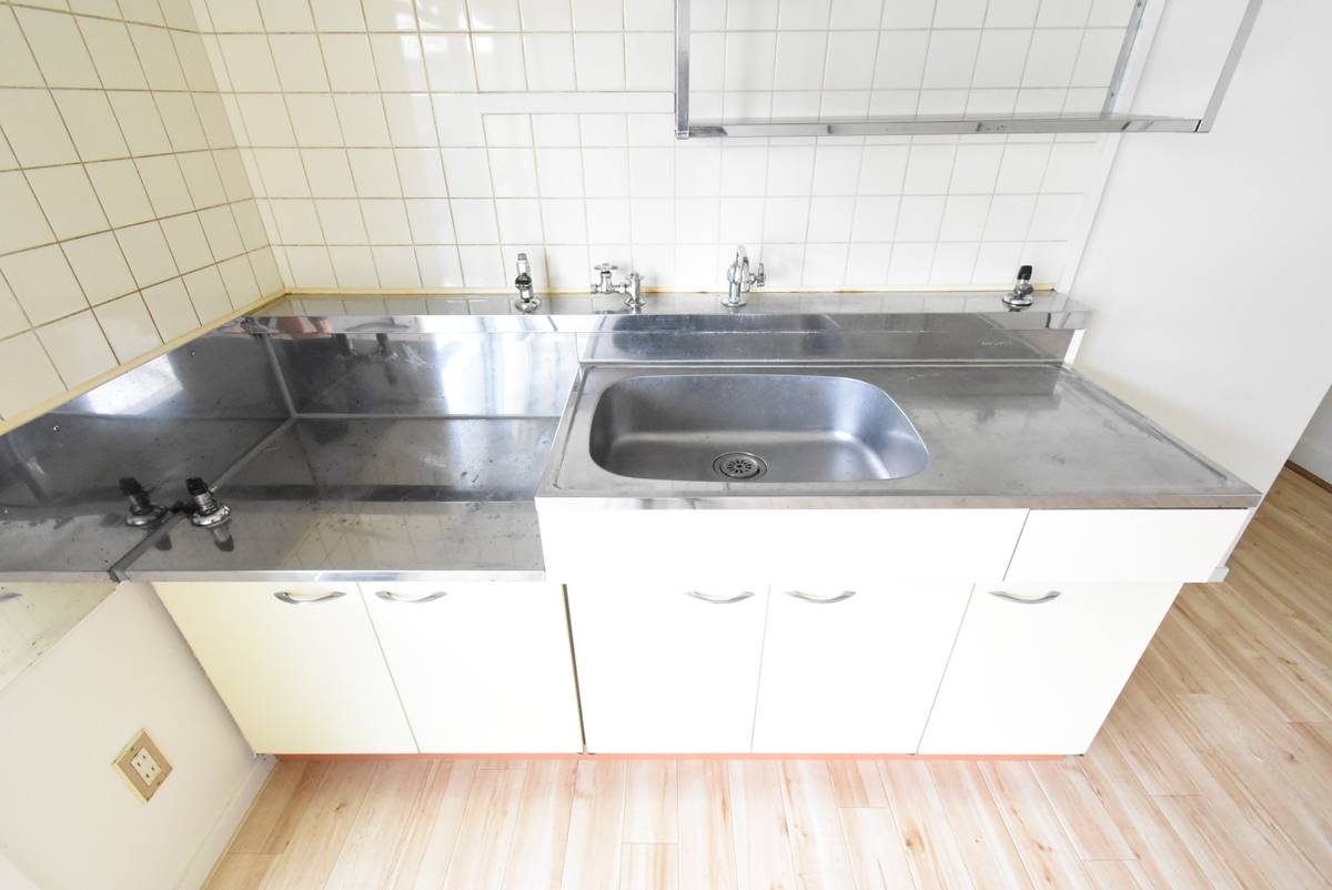 Kitchen in Village House Ashikaga Asakura in Ashikaga-shi