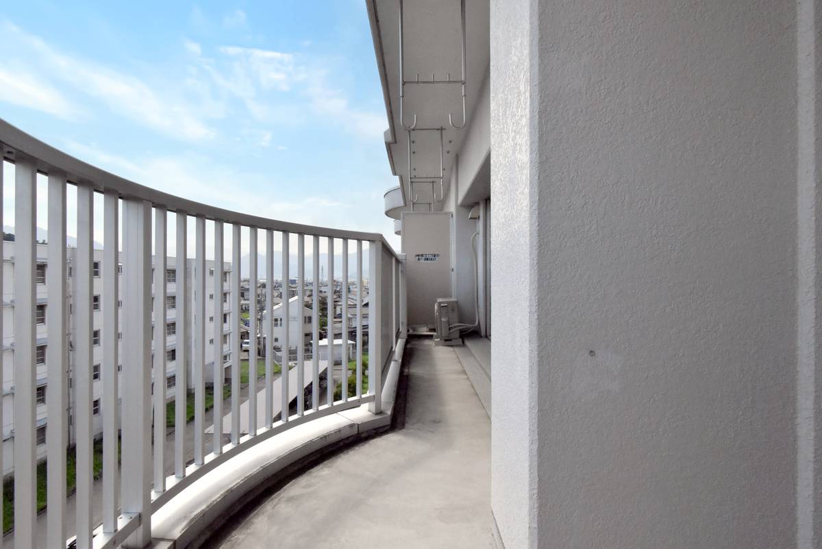 Balcony in Village House Nagaike in Ueda-shi