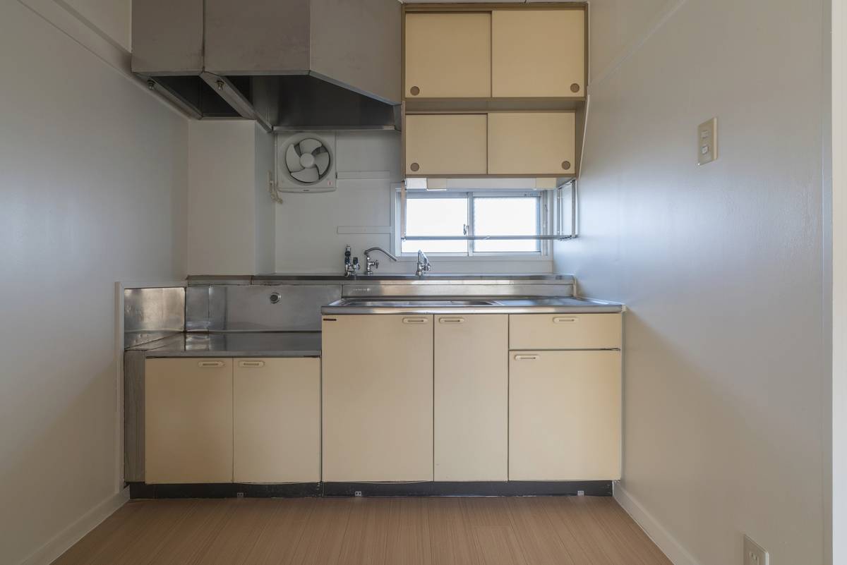 Kitchen in Village House Tsuda in Toyohashi-shi