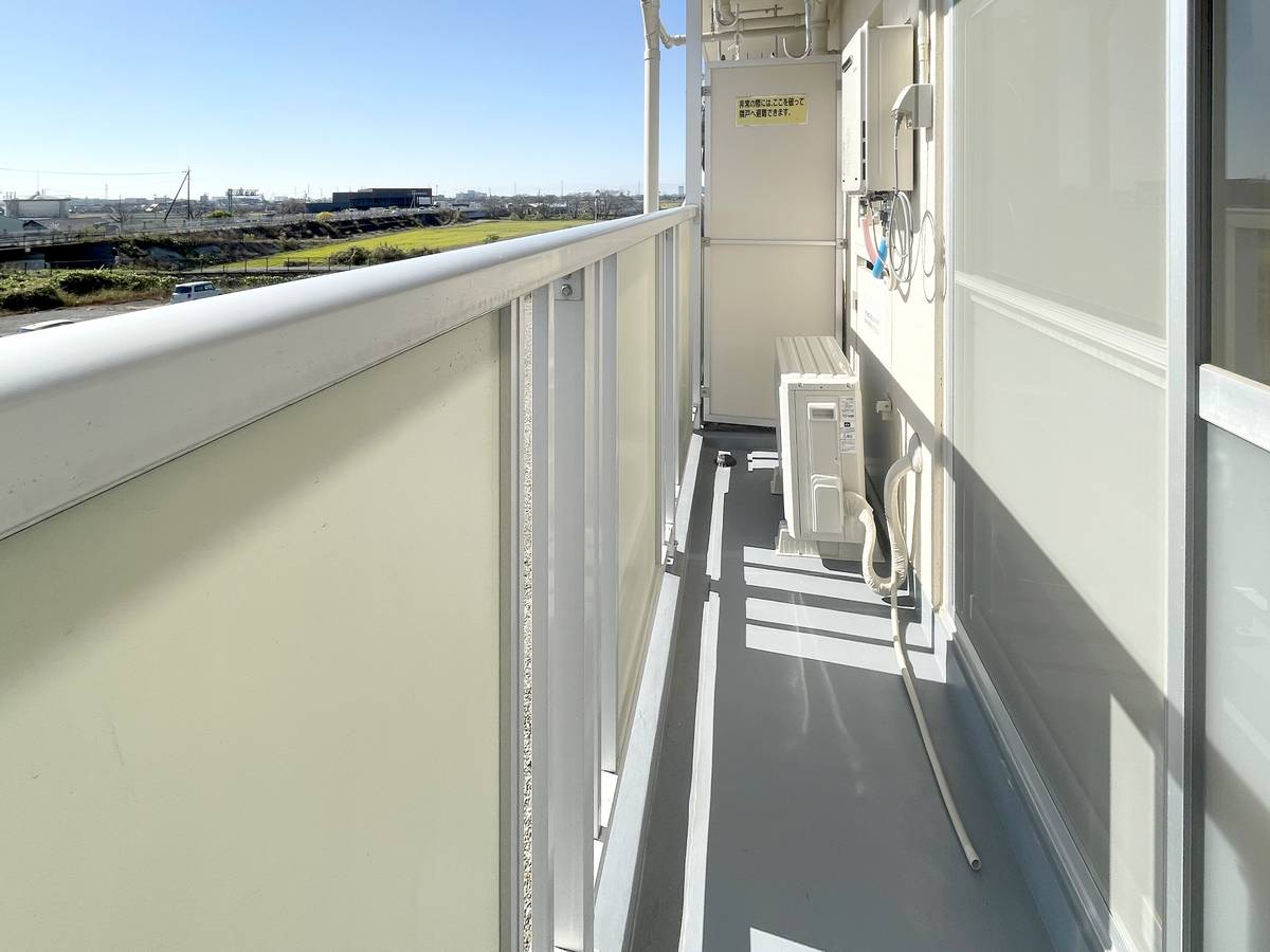 Balcony in Village House Tounoji in Inuyama-shi