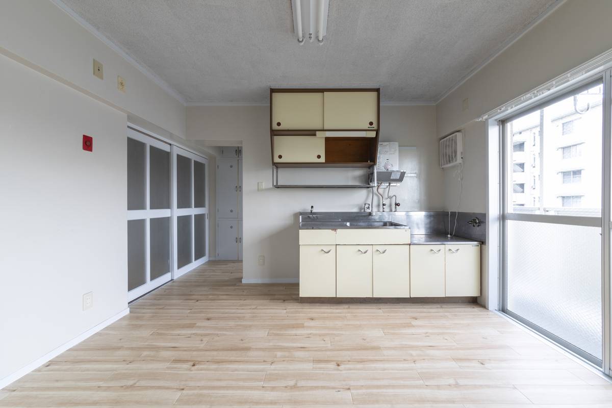 Kitchen in Village House Kunimoto in Fukuroi-shi