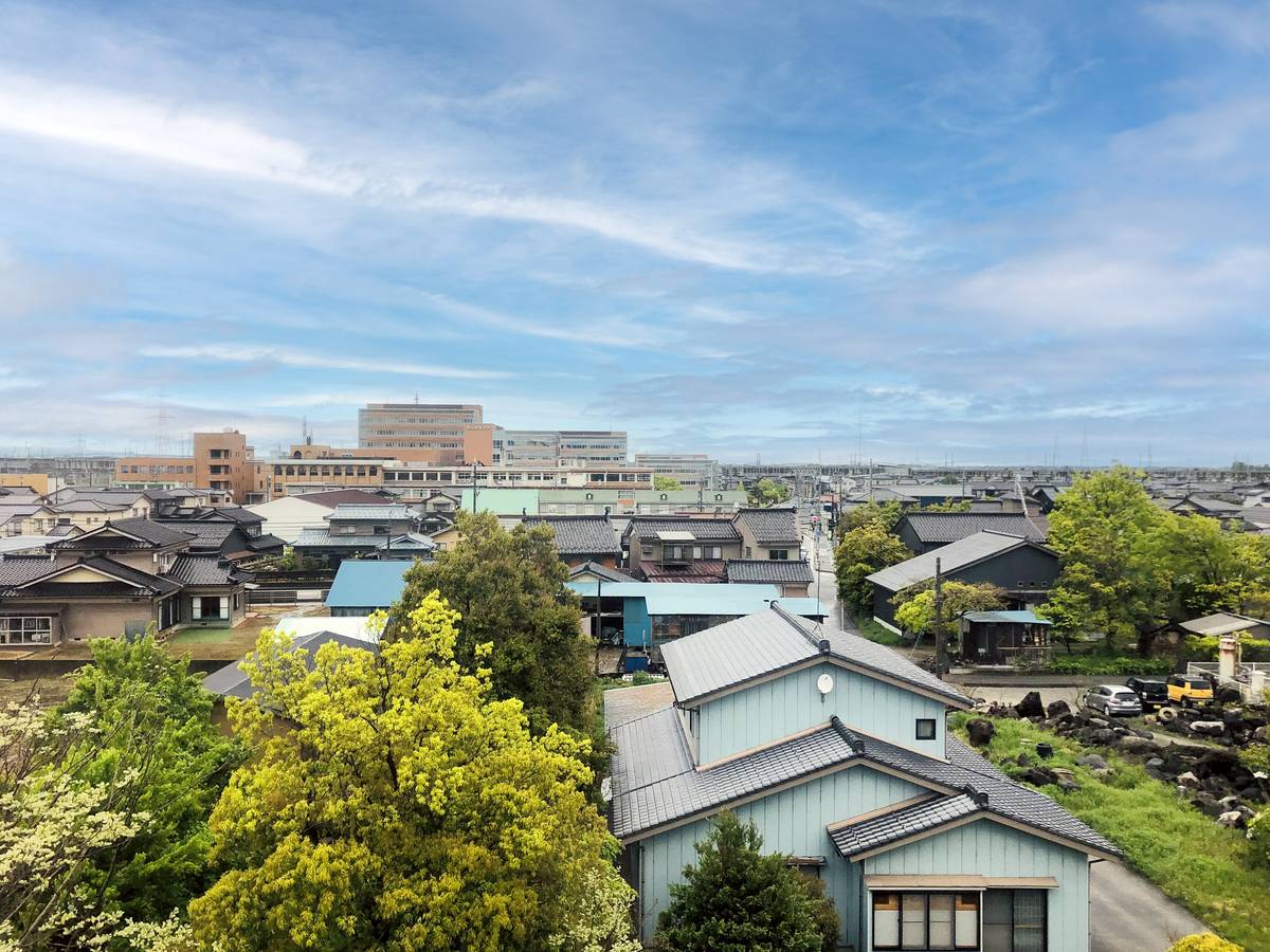 富山市ビレッジハウス願海寺の眺望