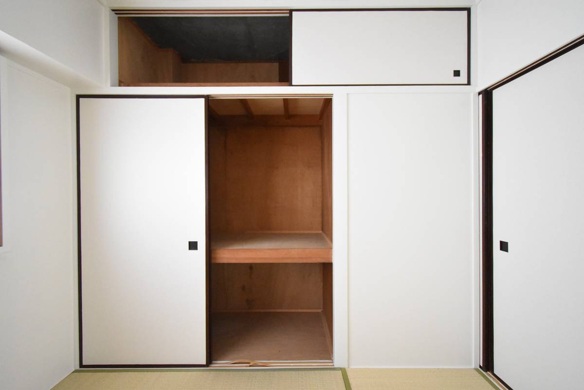 Storage Space in Village House Inami in Nanto-shi