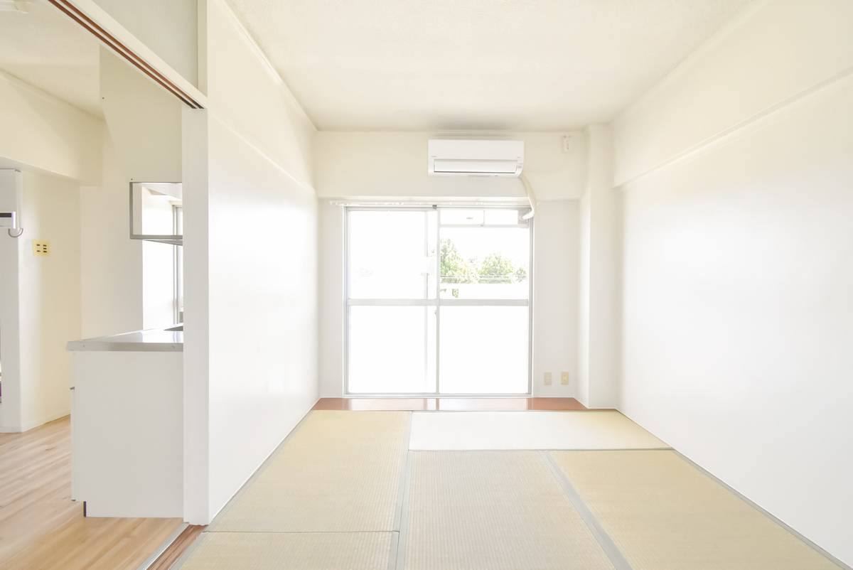 Living Room in Village House Shio in Hakui-gun