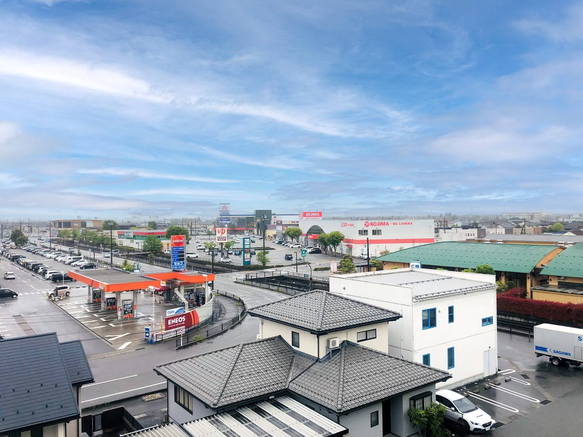 View from Village House Fuchu in Toyama-shi