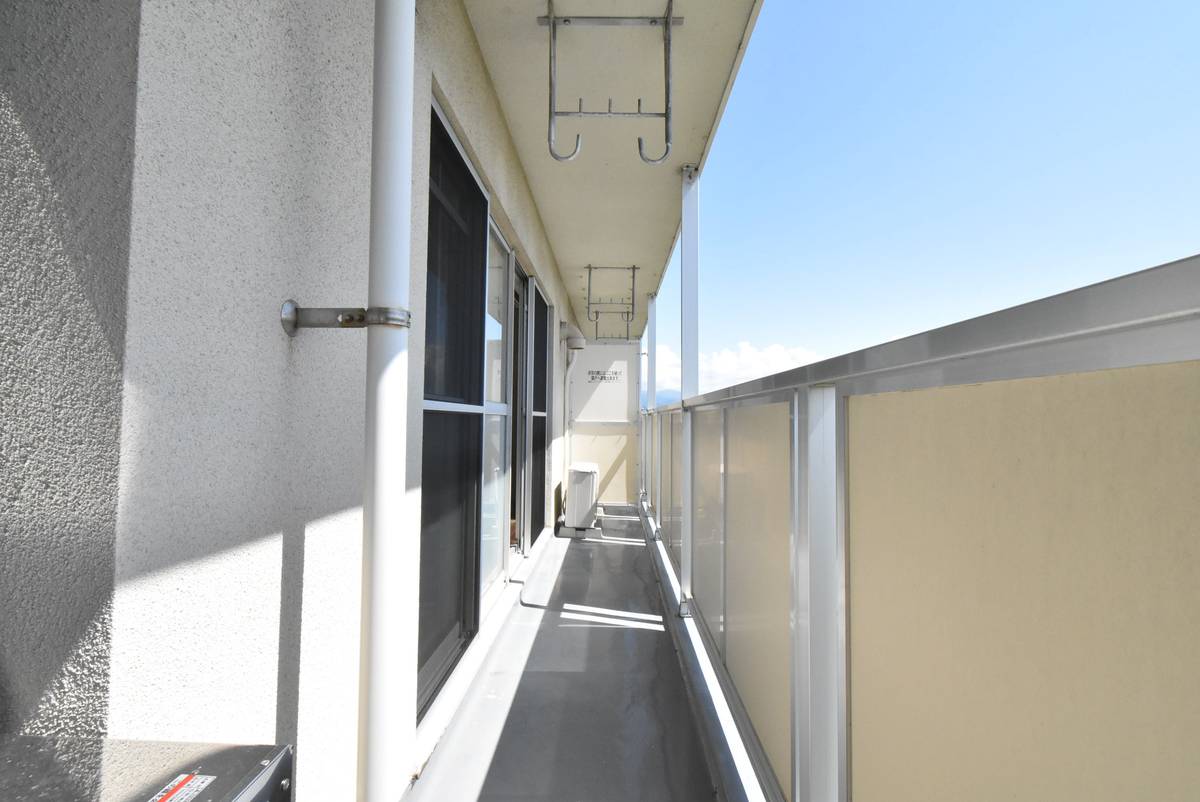 Balcony in Village House Miyanari in Toyama-shi