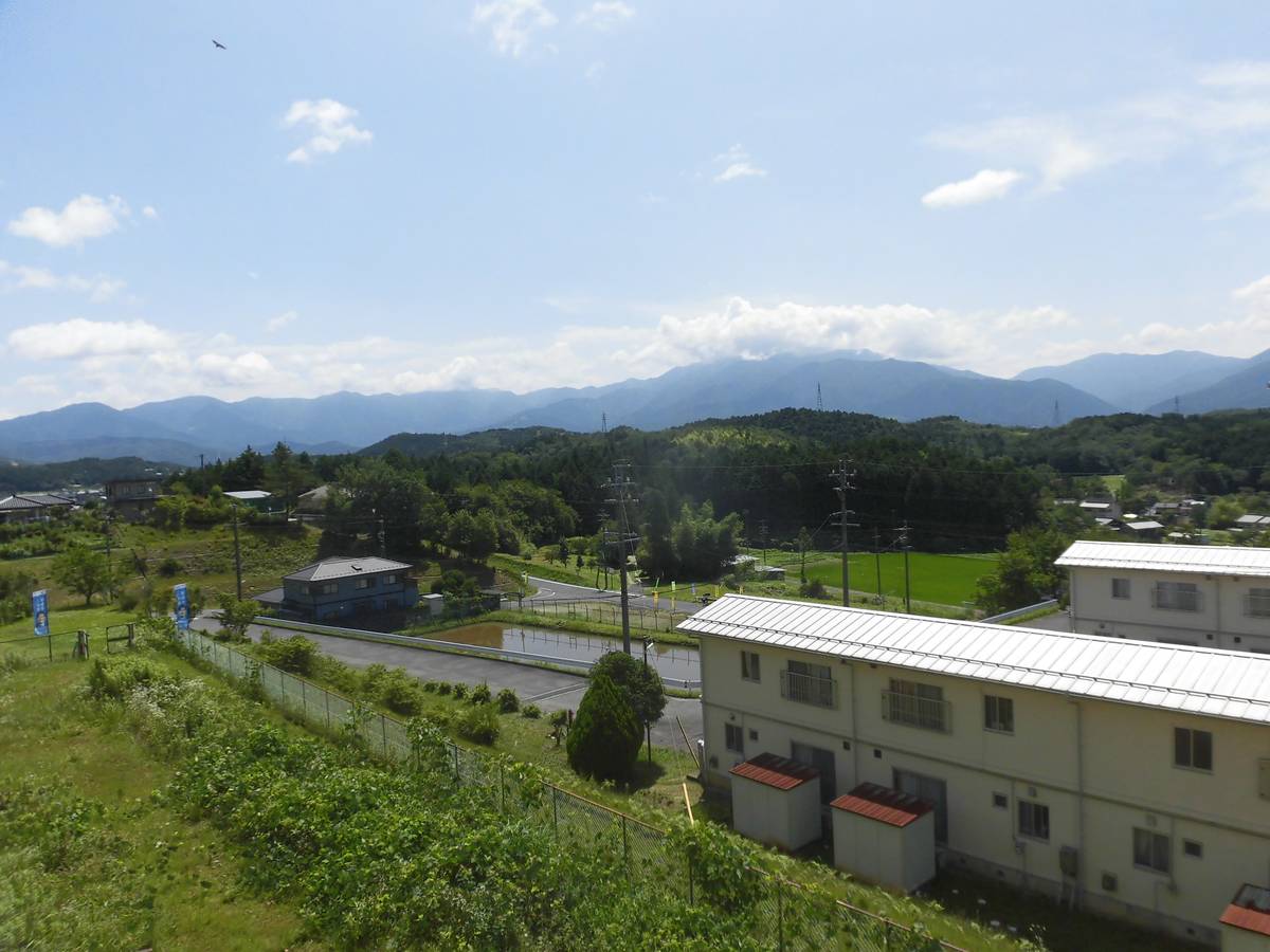 中津川市ビレッジハウス苗木の眺望