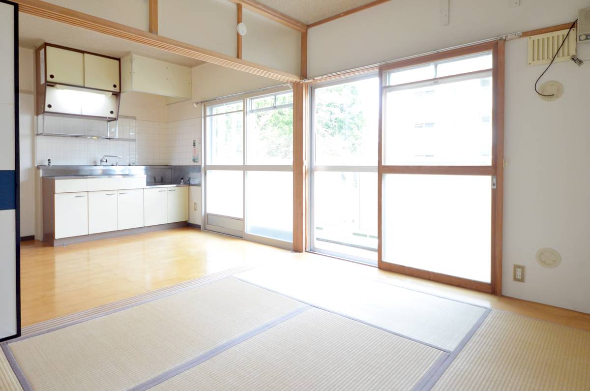 Living Room in Village House Noumi in Hakui-gun