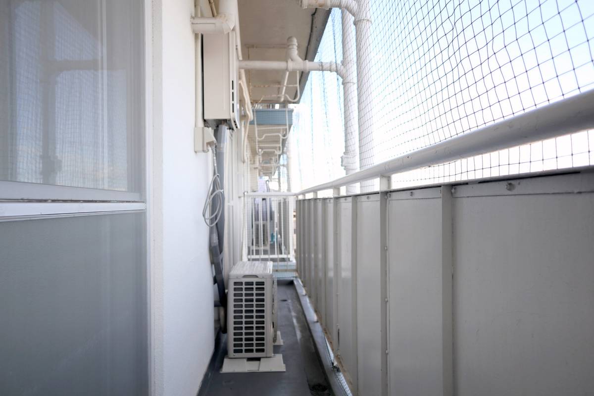 Balcony in Village House Higashi Futami in Akashi-shi