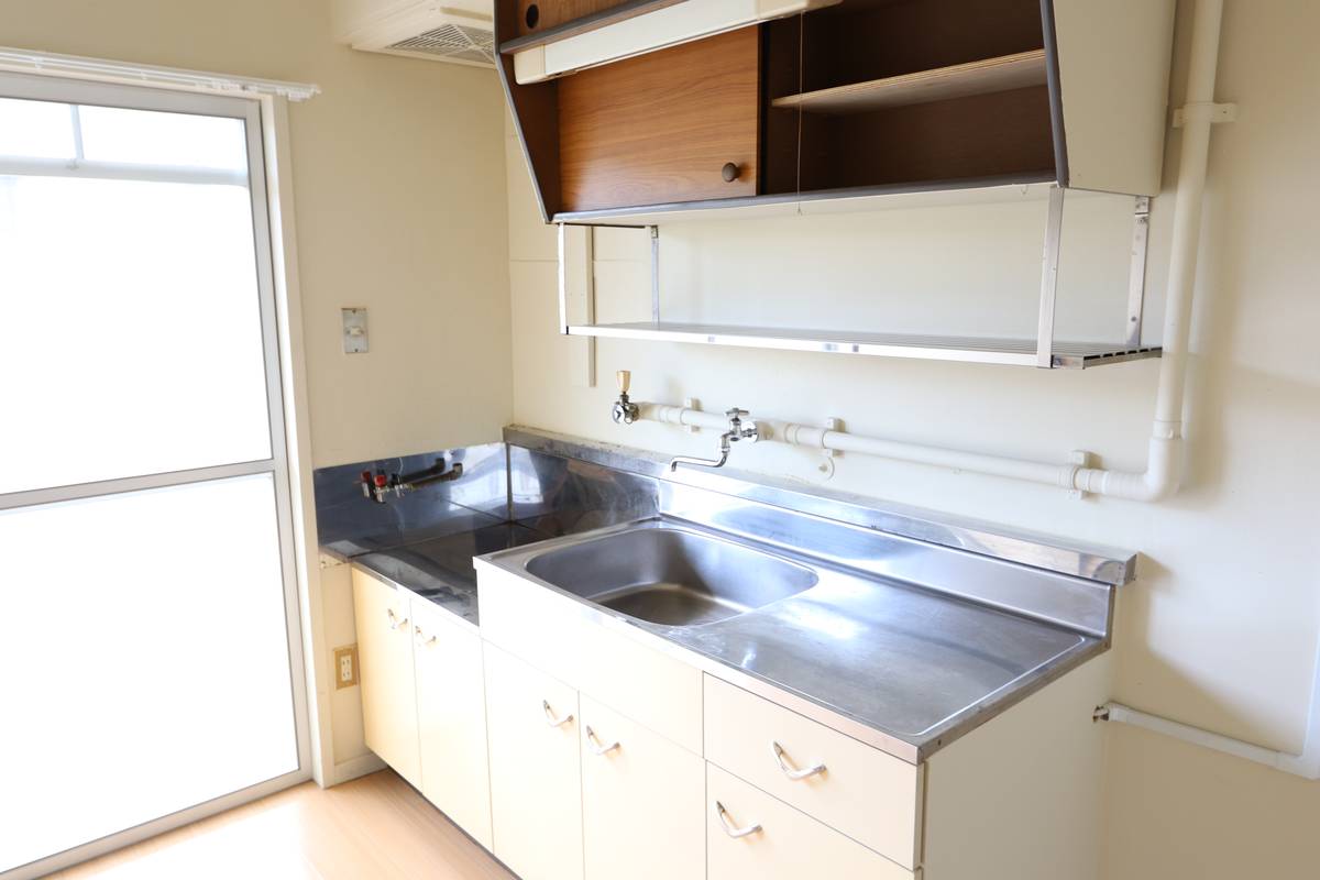 Kitchen in Village House Saoka in Shimanto-shi