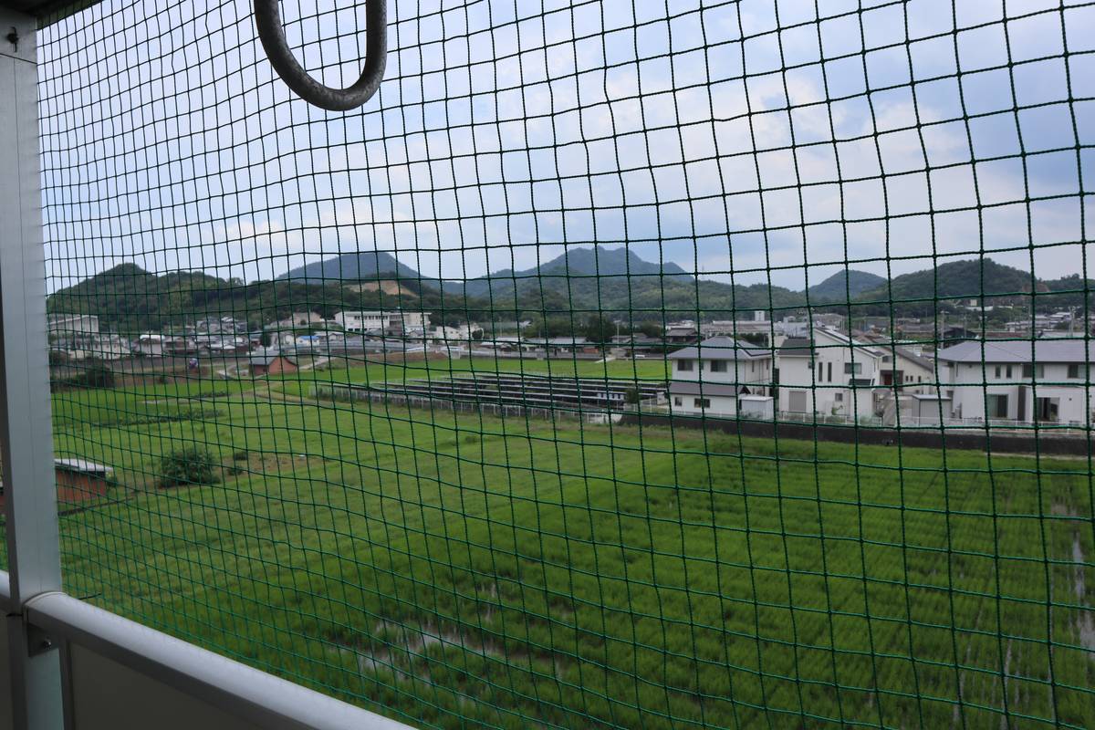 View from Village House Honmura in Sakaide-shi