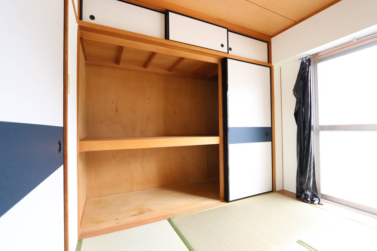 Storage Space in Village House Kabe in Asakita-ku