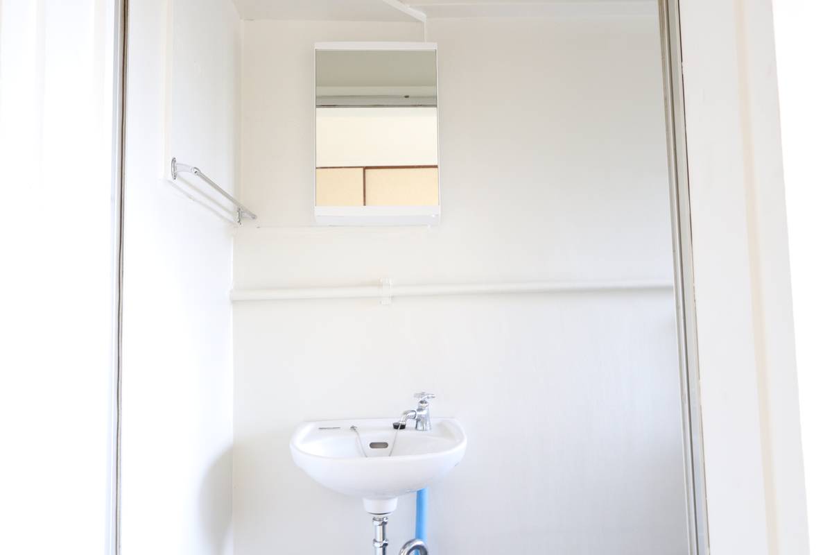 Lavabo de Village House Kinoko em Ibara-shi