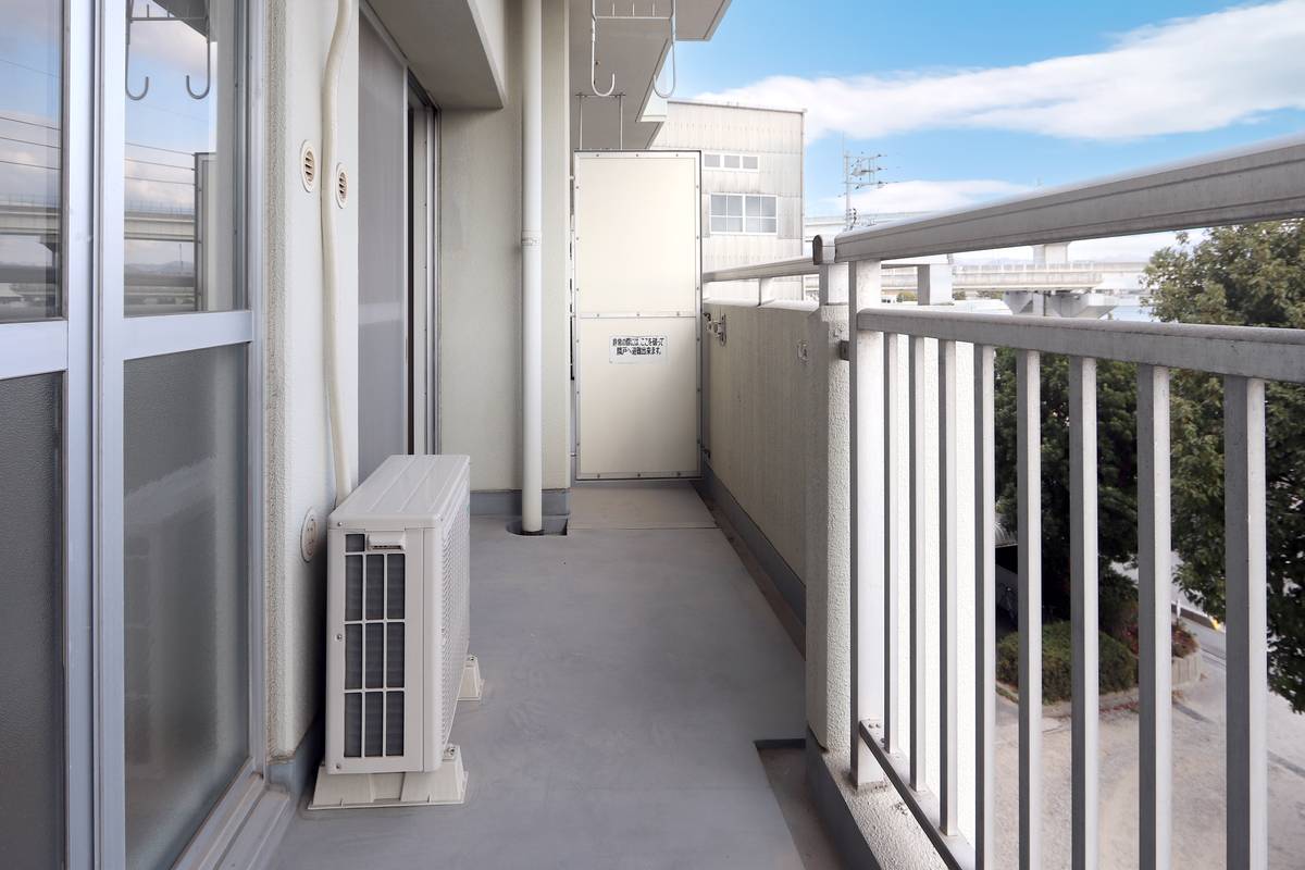 Balcony in Village House Kounan Tower in Naka-ku