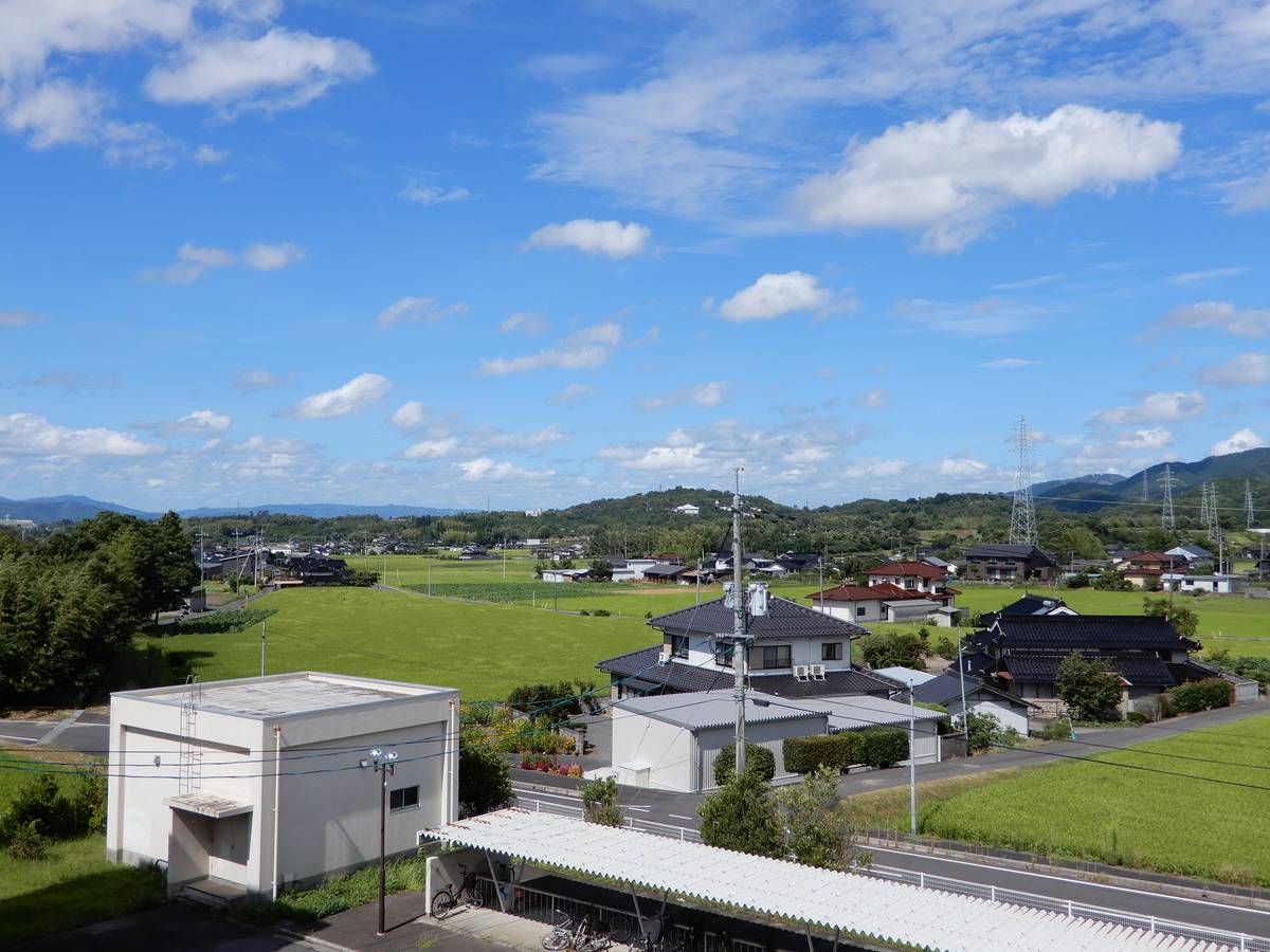 View from Village House Shouhoku in Tsuyama-shi