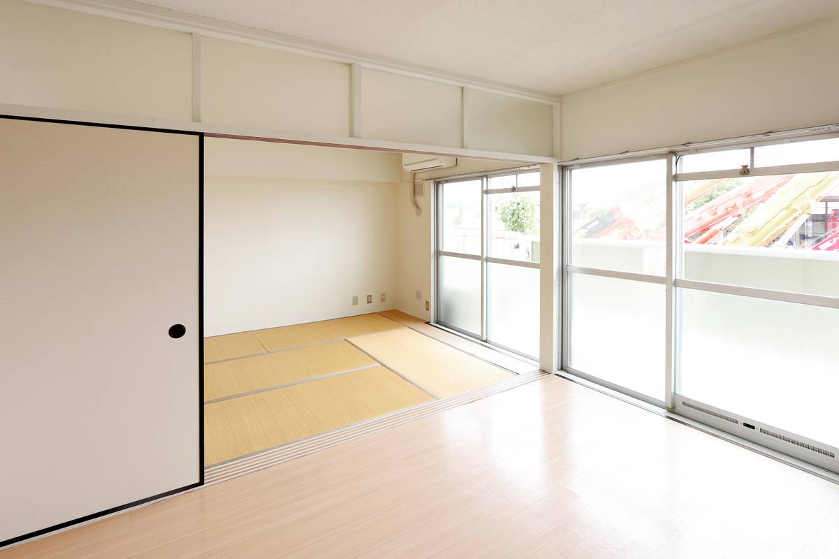 Sala de estar Village House Shimo Hirokawa em Yame-gun