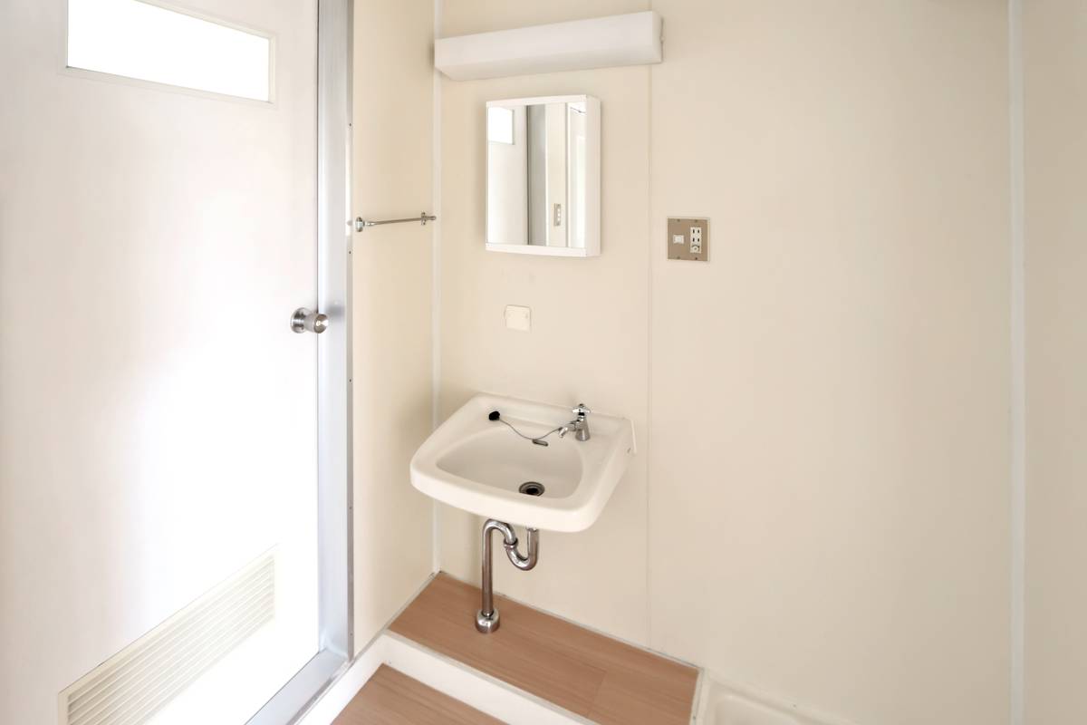 Lavabo de Village House Shimo Hirokawa em Yame-gun