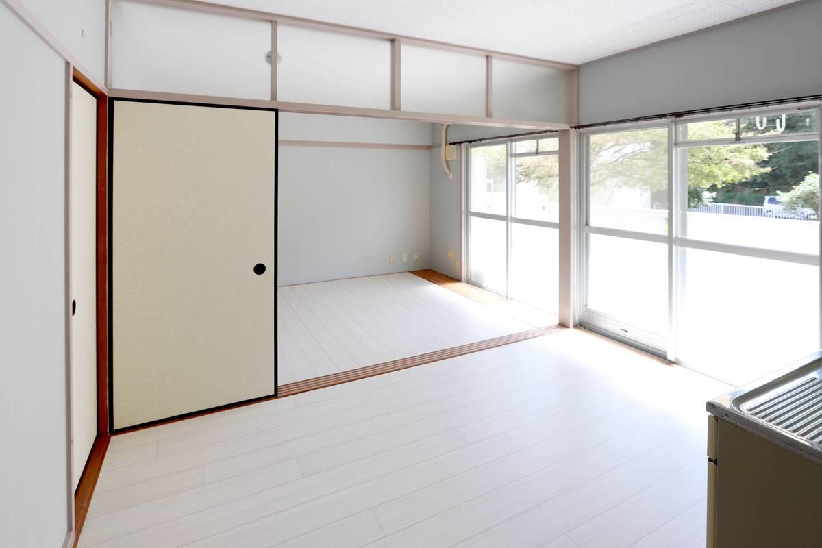 Living Room in Village House Saza Suenaga in Kitamatsuura-gun