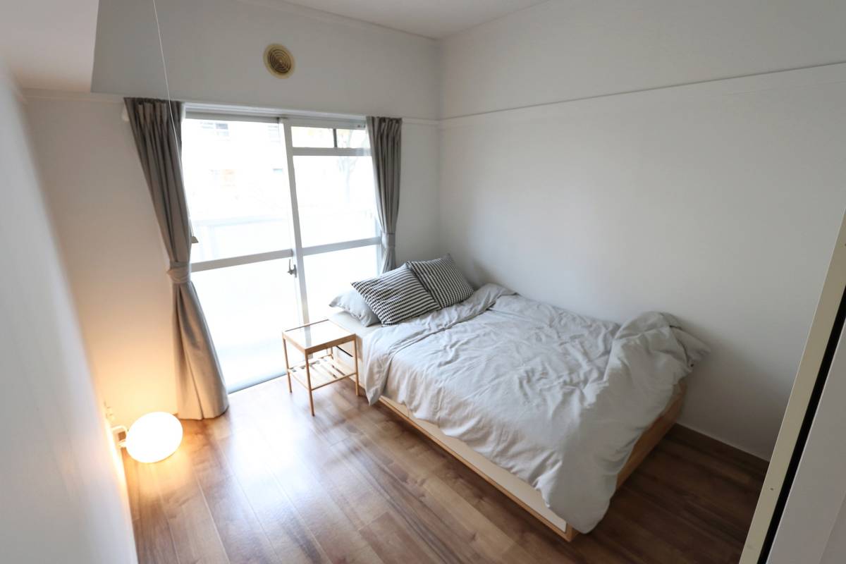 Bedroom in Village House Yoshii 2 in Ukiha-shi