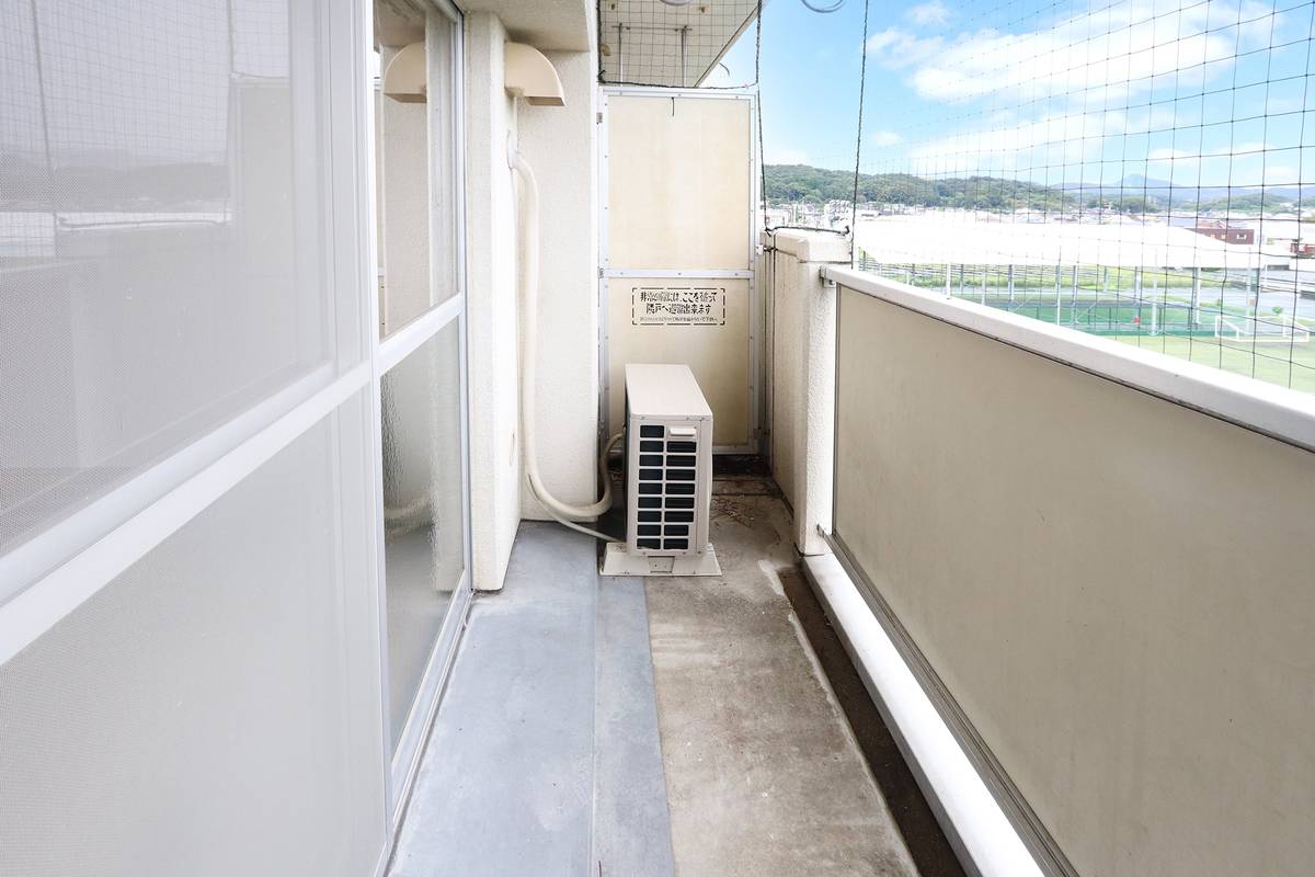 Balcony in Village House Ogawa in Uki-shi